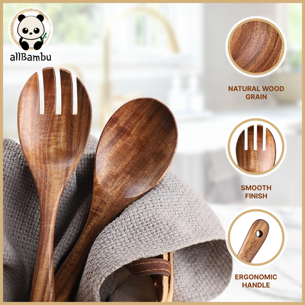 Bamboo Reusable Cutlery Set – Plantdays